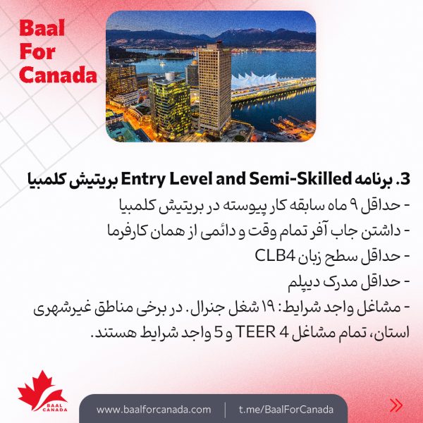 5 برنامه اقامت دائم کانادا برای مشاغل جنرال