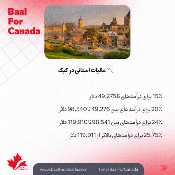 مالیات بر درامد در کانادا