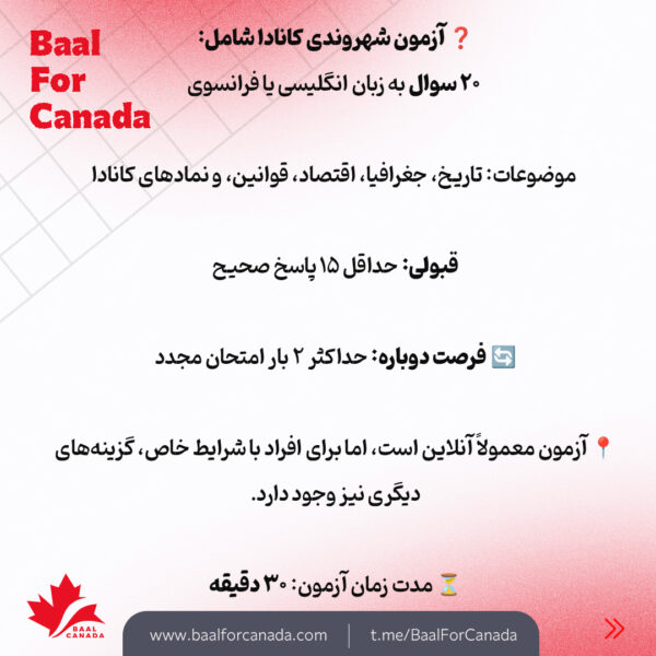 چگونه رسما شهروند کانادا شویم؟