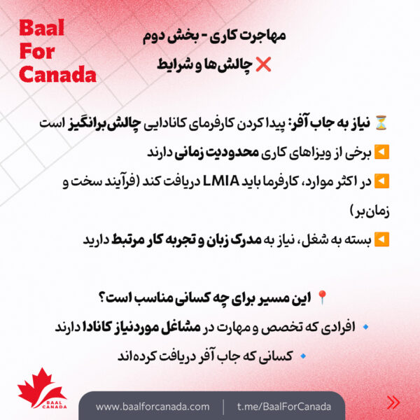 مقایسه مسیرهای مهم مهاجرتی به کانادا