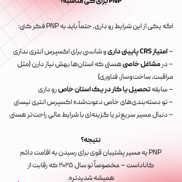 انواع راه های مهاجرت به کانادا