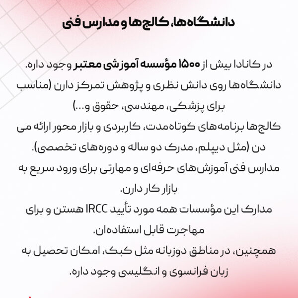 تحصیل در کانادا: یک تصمیم، هزار فرصت