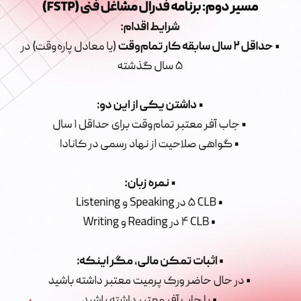 مشاغل فنی در اولویت جدید مهاجرت به کانادا
