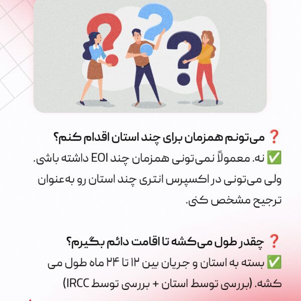نکات طلایی برنامه های استانی کانادا