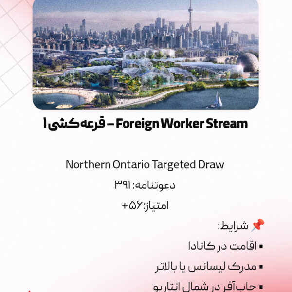 برنامه استانی آنتاریو 2025