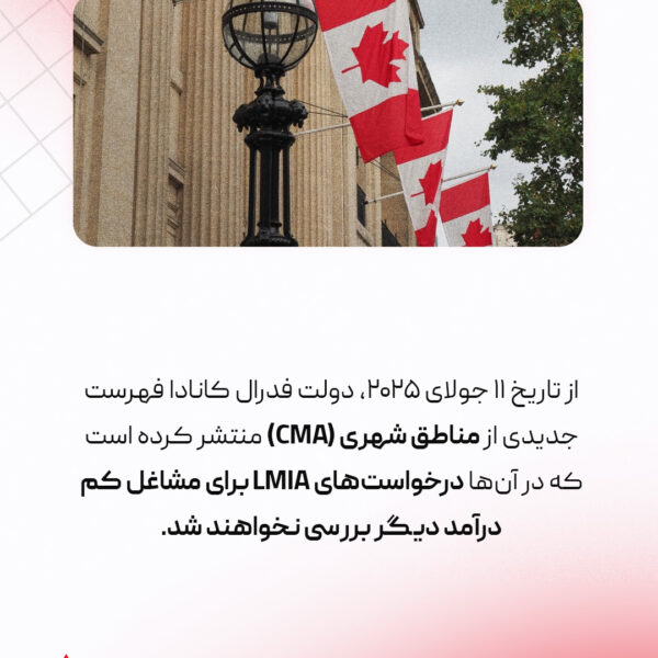 اطلاعیه مهم برای متقاضیان ویزای کار کانادا و کارفرمایان