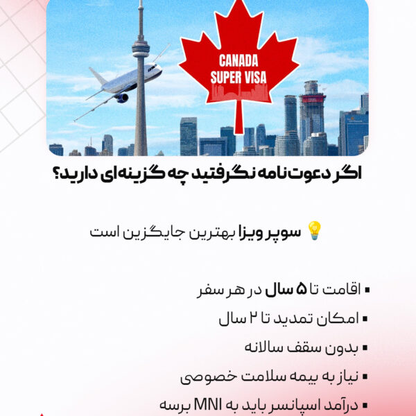 کمتر از یک هفته تا شروع دعوت نامه های کانادایی